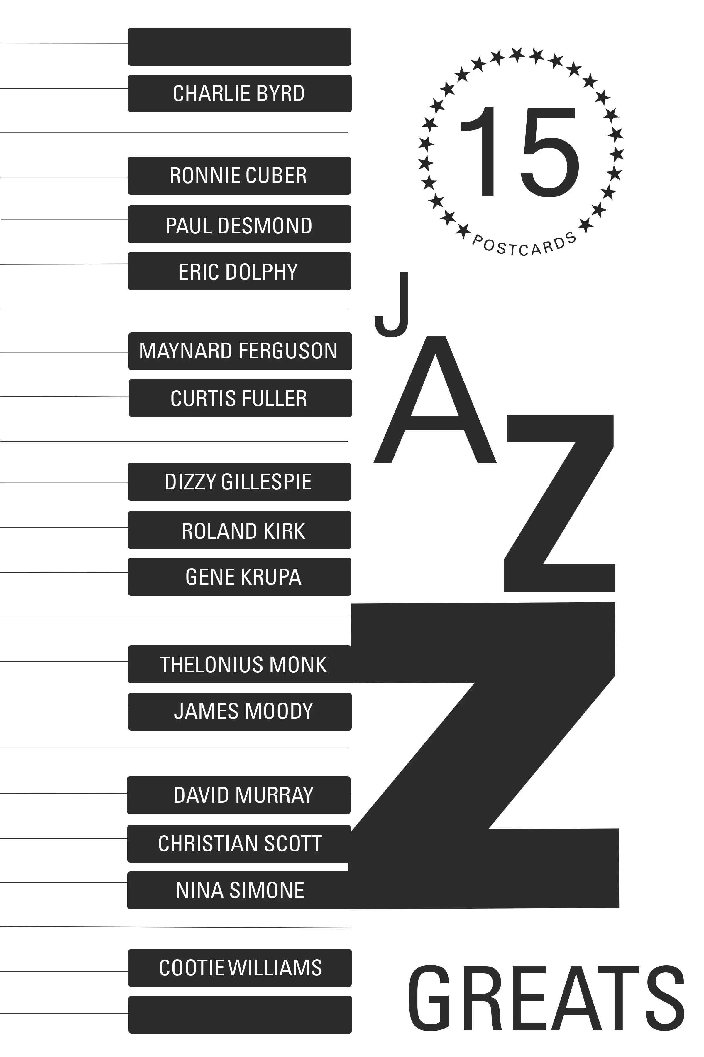Jazz LP 15枚セット② 名盤まとめ売り 15 Jazz Greats - Set 2 — SMALL BOOKS